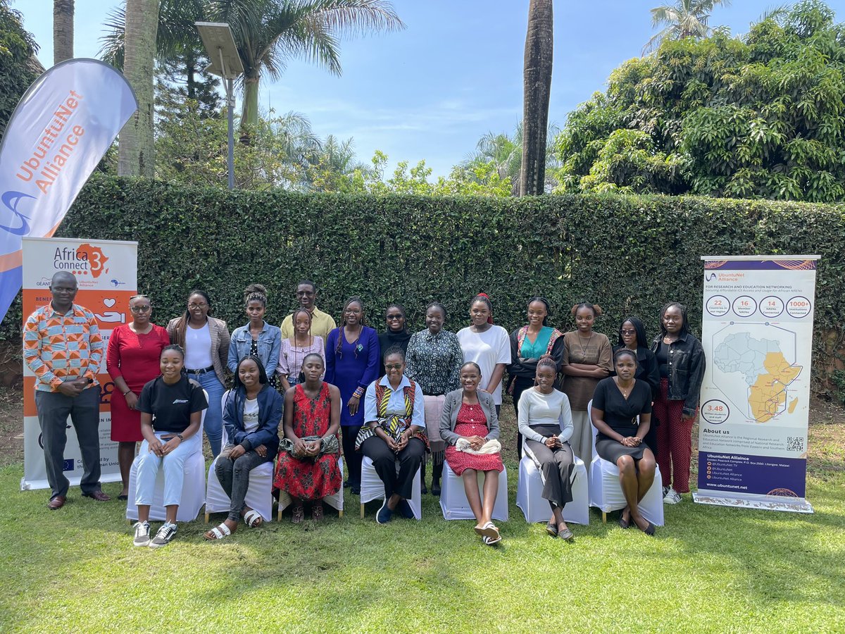 UbuntuNet's tweet photo. First session of the well attended women hackathon done!
A big step in empowering young women in STEM across Africa. 
@AC3_News @RENU_256 https://t.co/5RwlOsr0Fl