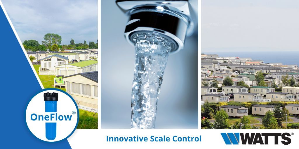 Wattsindustries's tweet photo. OneFlow® is the revolutionary scale prevention system for your caravan and holiday park from Watts's pioneering water technology engineers. Our innovative anti-scale system is KIWA accredited. Visit our website to find out more: https://t.co/bUMA3aar6X https://t.co/iZXTbVzy26