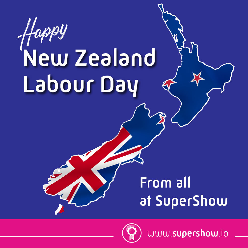 We wish a happy Labour Day to all of our hardworking New Zealand clients and friends today! #NewZealandLabourDay #NewZealandLaborDay2023 #LabourDayNZ #SuperShow
