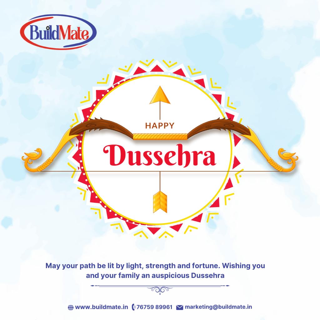buildmate_india's tweet photo. Wishing you a Happy Dussehra from Buildmate Projects Pvt Ltd! May this festival fill your life with happiness and prosperity. Let's join hands and celebrate the delight of new beginnings together.
#HappyDussehra #AACBlocks #AACblocksuppliers #BuildmateProjects https://t.co/eczFfHga7v