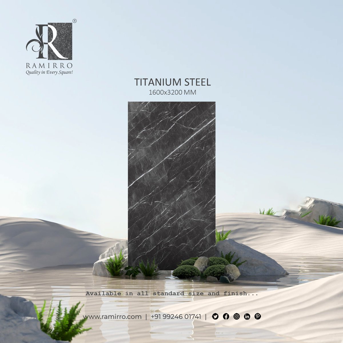 ramirroceramica's tweet photo. Discover the art of creating beautiful spaces at its finest with @ramirroceramica
Shop Now : https://t.co/PS0xFLlXzt
#ramirroceramica #ramirro #ceramica #Titaniumsteel #titaniumtiles #ceramicproducts #1600x3200 #1600x3200mm #1600x3200tiles #homedesign #interiordesign #decor https://t.co/nAdrT4SjNS