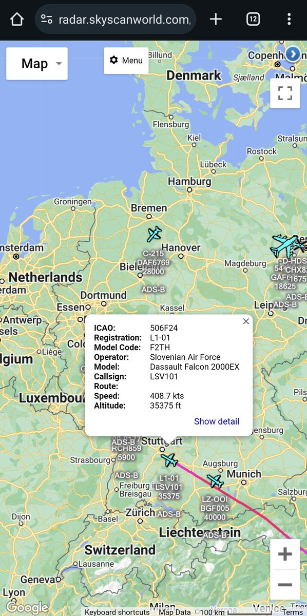 scan_sky's tweet photo. Several Ministers Heading To #Luxembourg 🇱🇺 To Attend Todays EU Foreign Affairs Council Meeting 🇪🇺.

Royal Danish Air Force 🇩🇰 - Challenger 604 - C-215 - #DAF6769

Slovenian Air Force 🇸🇮 - Falcon 2000EX - L1-01 - #LSV101

Govt Of Bulgaria 🇧🇬 - Falcon 2000 - LZ-OOI - #BGF005 https://t.co/v6xI0IAmRj