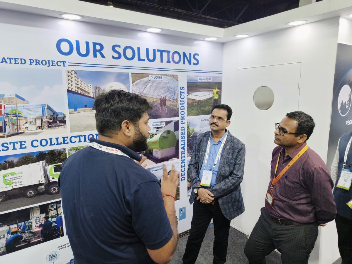 BluePlanet_Env's tweet photo. Team Blue Planet at IFAT India 2023!

#BluePlanet #WasteManagement #SustainableSolutions #IFATIndia2023 #InnovationForTomorrow #IFATIndia https://t.co/dXryHrFuGe