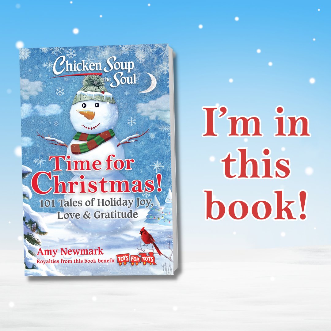 HMForrest1's tweet photo. I have such big news! @ChickenSoupSoul has published my story in Chicken Soup for the Soul: Time for Christmas. Find it at your local bookstore or buy online: https://t.co/FugL68B6IM #CSSTimeforChristmas #writers #Christmas https://t.co/oppM6nToYx