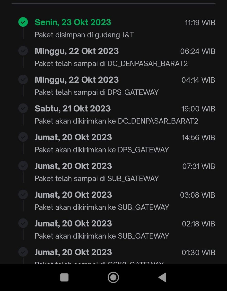 echa0361's tweet photo. @jntexpressid halo ini maksudnya apa ya? Kenapa barang saya masuk ke gudang? https://t.co/qm7Pf032Om