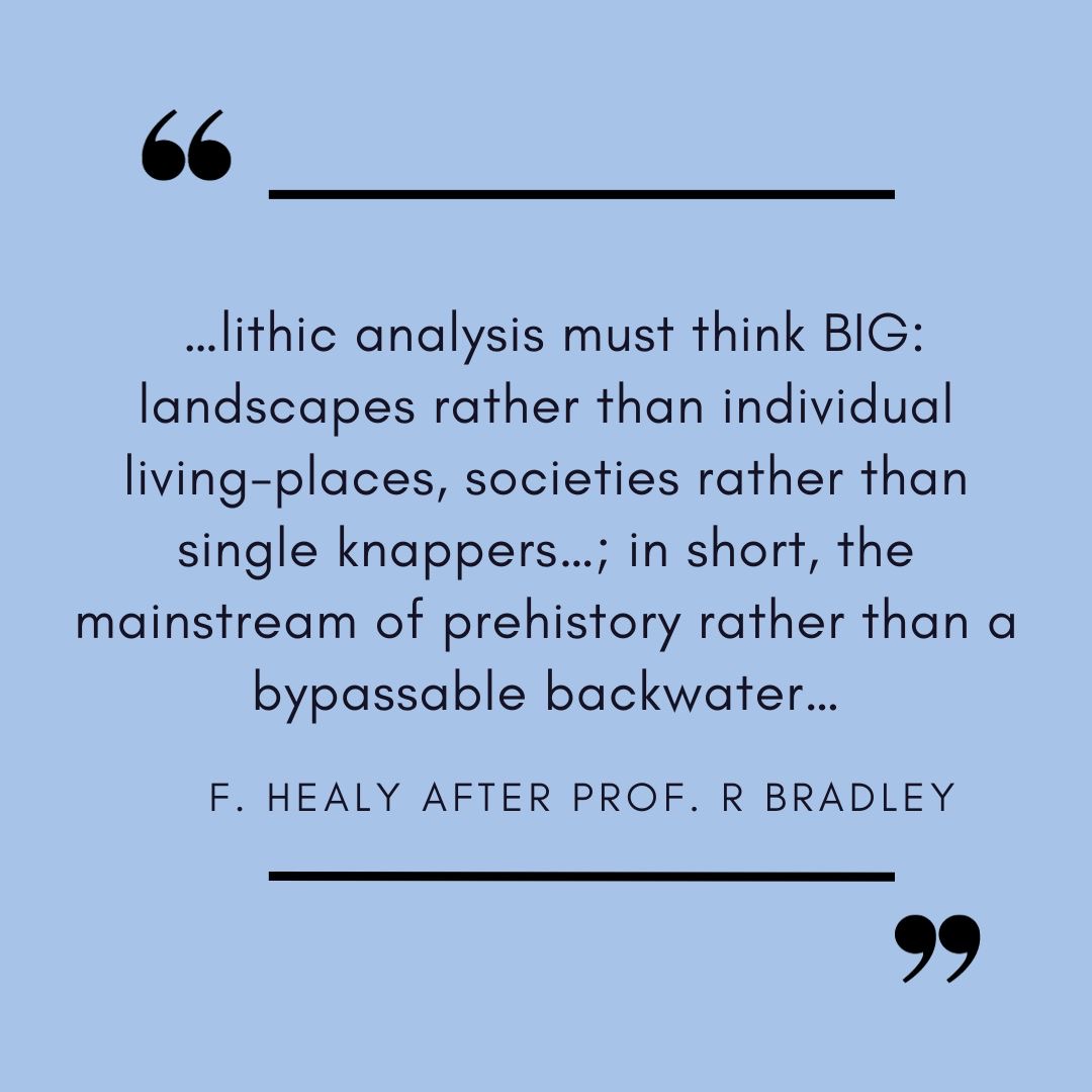Whilst counting down to our conference, it is important to reflect upon our role as lithicists. This quote was included by F. Healy in her 1986 article. At our conference we hope to explore this further, through talks and healthy debate. 

#Lithics #LSS2023 #Conference
