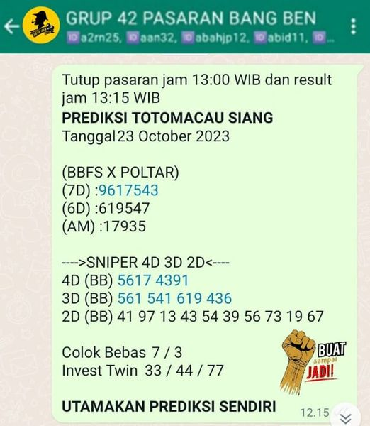 LUNCUR TOTO MACAU P1.KALAU BELOM KENAK DI HATI LANGSUNG DI KOLEB 📷📷