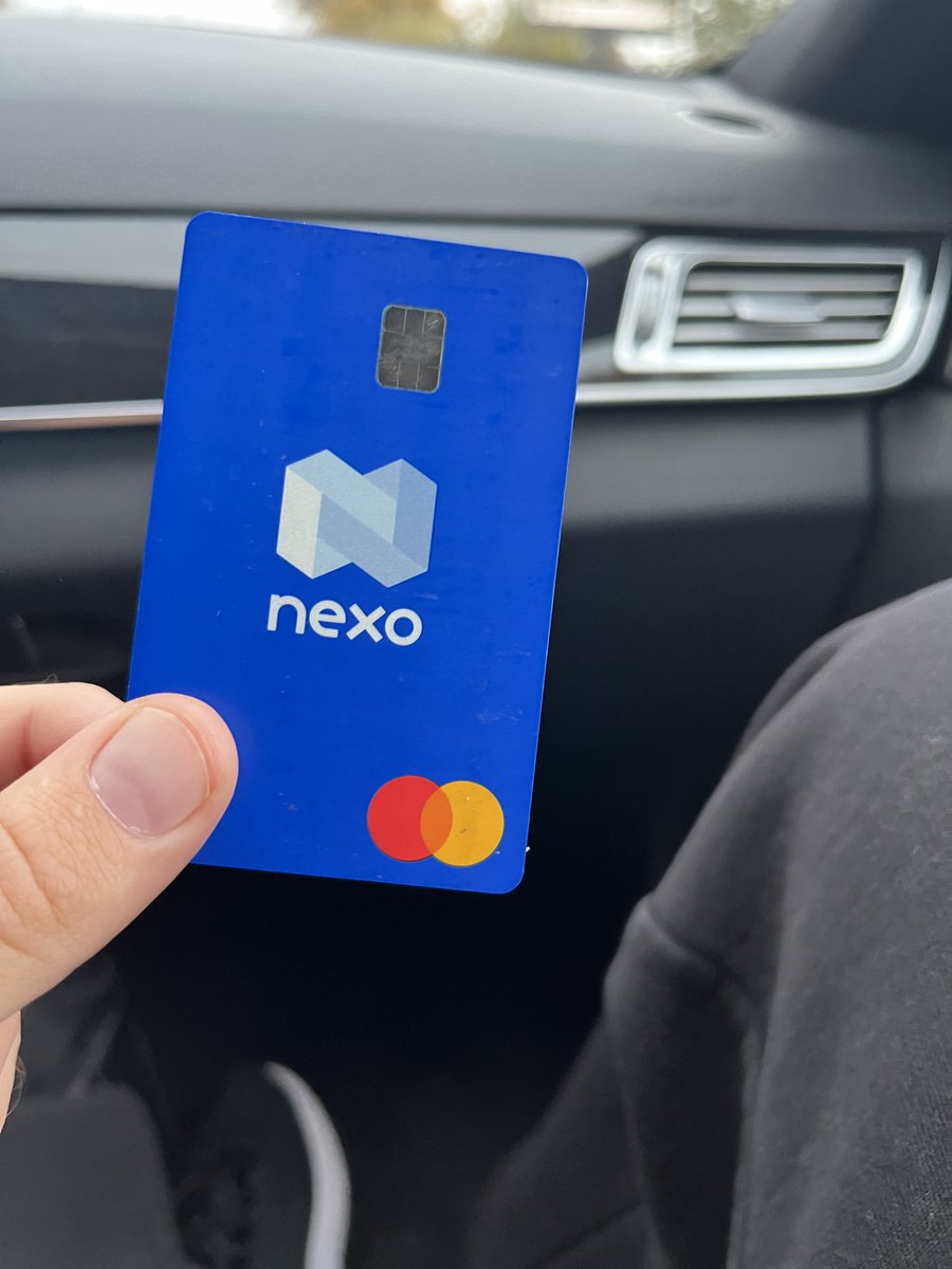 CallinThierry's tweet photo. @BoggieCrypt Celle de @Nexo  je peux utiliser comme carte de débit ou de crédit (+2% de cashback). De plus, je reçois des intérêts sur crypto et fiat. Le support est le plus rapide du secteur et la communauté est très utile sur Reddit et Twitter. 10/10 https://t.co/rbOotwbi3j