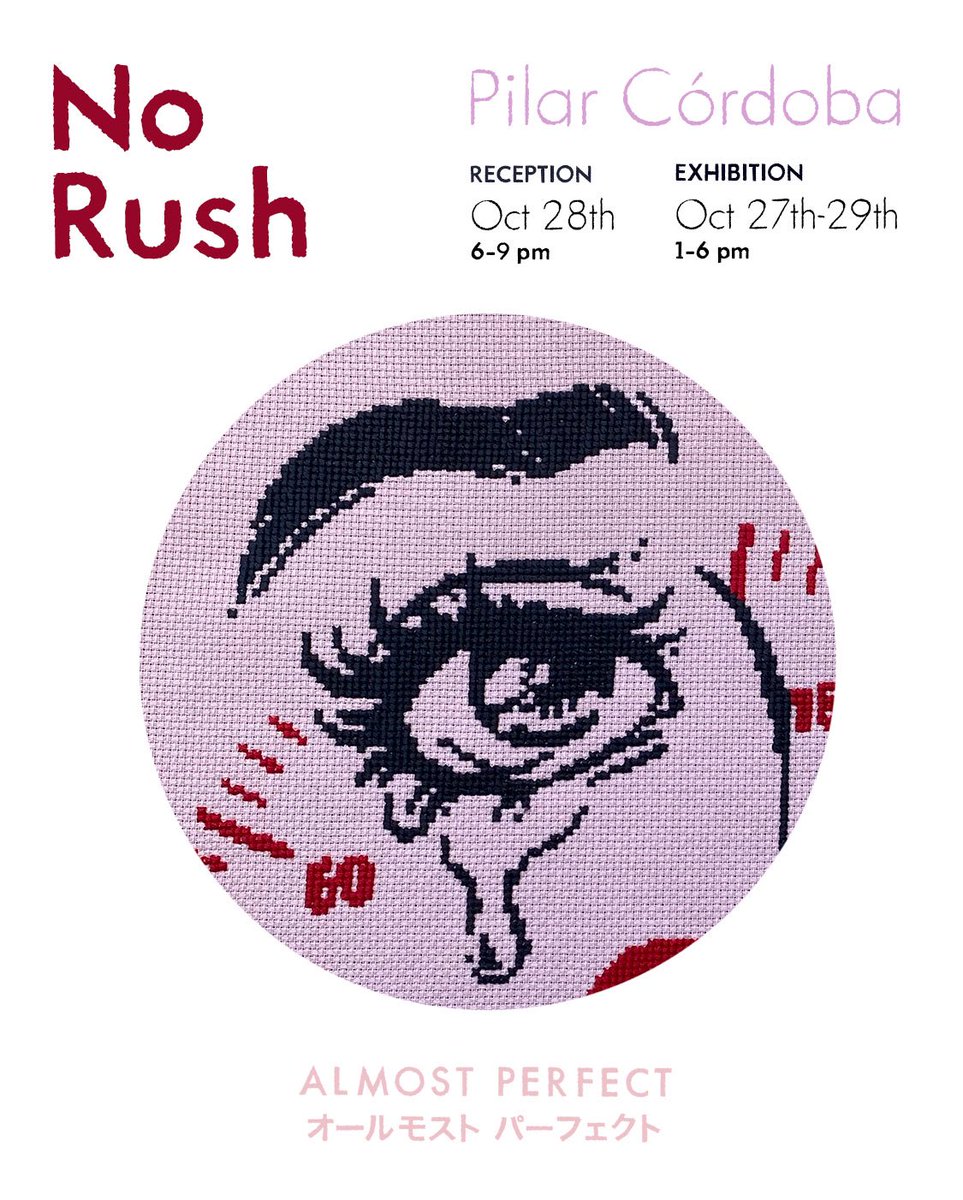 Show this weekend is about embroidery and car! By Pilar Córdoba 🇲🇽instagram.com/p/CyutW4ByAYU/…