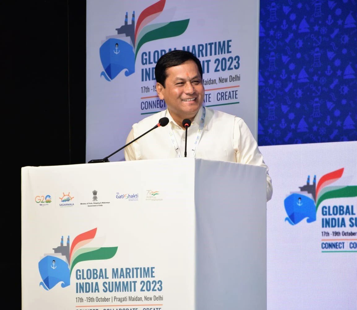 The Global Maritime India Summit 2023 secured investments worth Rs.10 lakh crore, advancing the sector's ambitious Amrit Kaal Vision 2047.

<a href="/GMIS2023/">Global Maritime India Summit 2023</a> | <a href="/sarbanandsonwal/">Sarbananda Sonowal</a> 

#seacargo #cargo #waterways #maritime #cargonews #logistics #airways 

Read Here: shorturl.at/ilmFZ