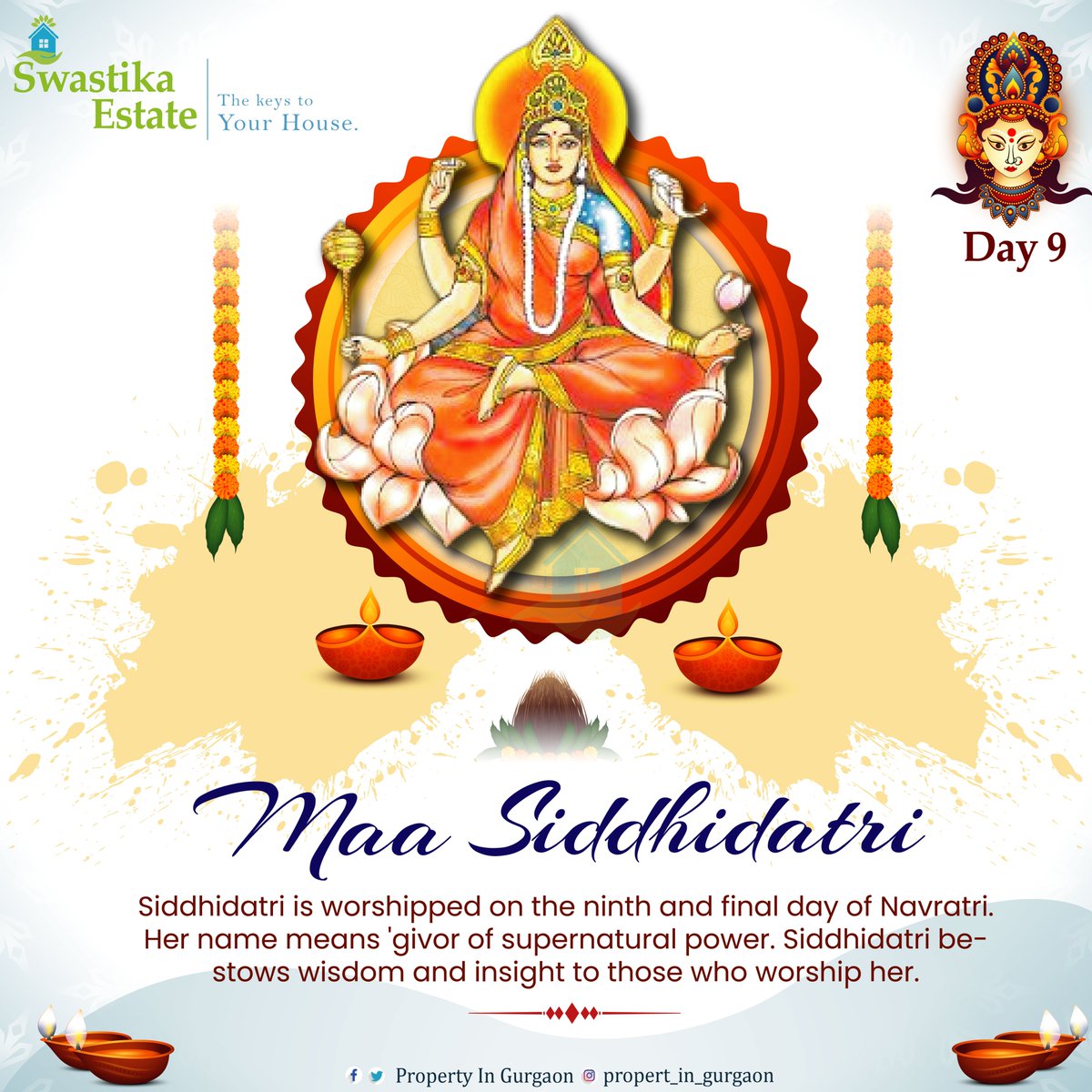 Happy Maha Navmi 
Navratri Day 9💐
#Day9_Navratri #NavratriDay9 #Navratri 
#mahanavmi