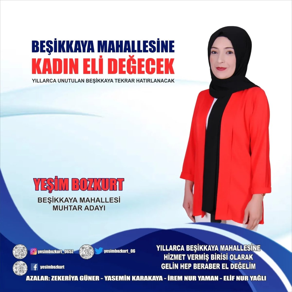 Ankara Altındağ Beşikkaya mahallesinin sorunlarını çok yakınan bildiğimden, güzel bir beşikkaya için muhtarlık adayında bende varım. Desteklerinizi bekliyorum... 

<a href="/EmniyetAnkara/">Ankara Emniyet Müdürlüğü</a>
<a href="/ankarabbld/">Ankara Büyükşehir</a> 
<a href="/altindagbel/">Altındağ Belediyesi</a> 
<a href="/Huseyingazi06/">Hüseyingazi-ANKARA</a> 

  🇹🇷