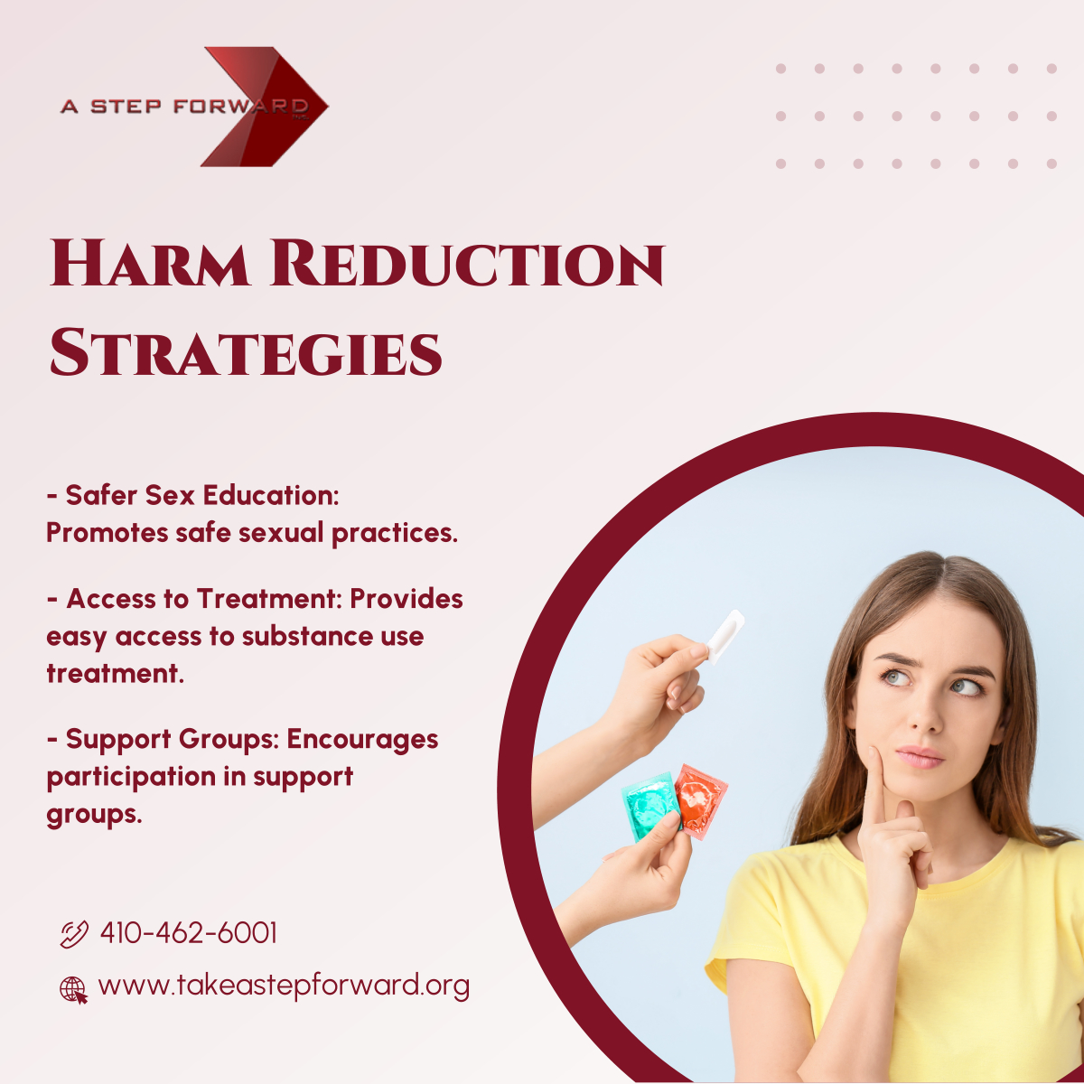 Harm reduction strategies are a pragmatic and compassionate approach to addressing the complex issues of substance use and risky behaviors. They prioritize the well-being of individuals.

#CharityOrganization #BaltimoreMD #HarmReductionStrategies