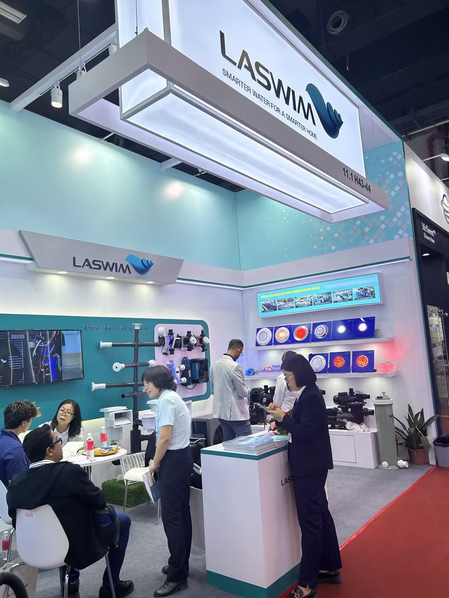 LaswimP's tweet image. Great news from LASWIM at the Canton Fair!
We had the pleasure of reuniting with many old friends at this wonderful event; these warm connections were invaluable. We also welcome new friends to visit our booth!
#CantonFair2023 #LASWIM #PoolEquipment 
Booth number: 11.1H43-44!
