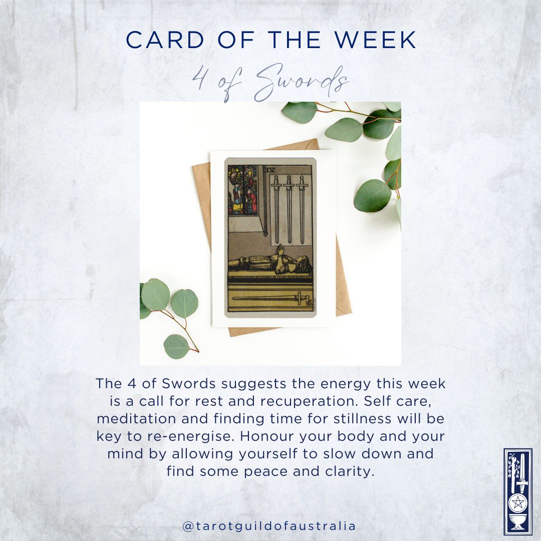 TarotGuildAus's tweet image. Card of the Week
tarotguildaustralia.com

#cardoftheweek #tarotcard #tarotguidance #tarotcommunity