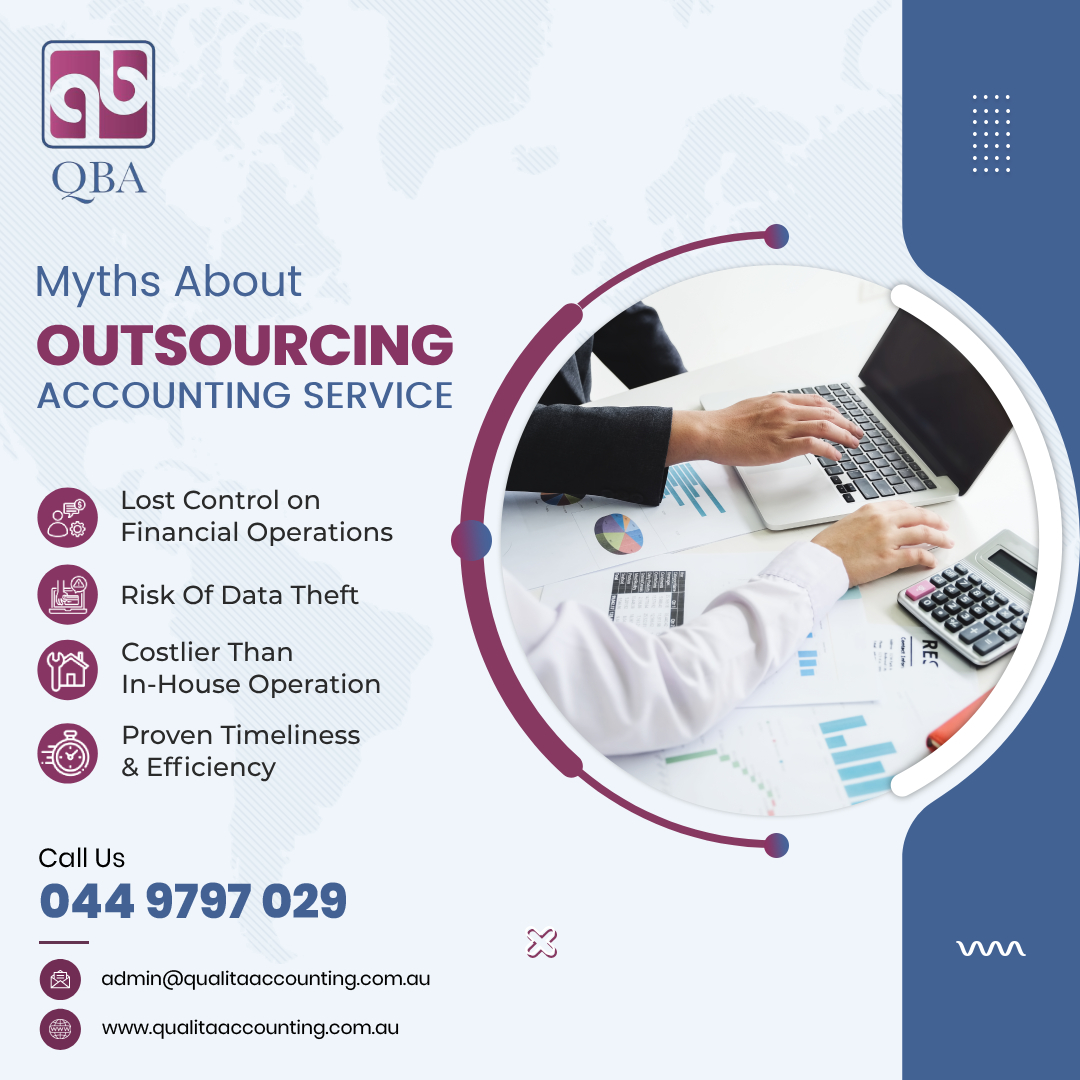 Busting Myths &amp; Delivering Confidence, #QualitaBusinessAccounting is here to debunk misconceptions about #outsourcing. Trust in our #expertise, security, #efficiency, &amp; #cost-effectiveness. Your #financialsuccess is our top priority!

Visit: qualitaaccounting.com.au