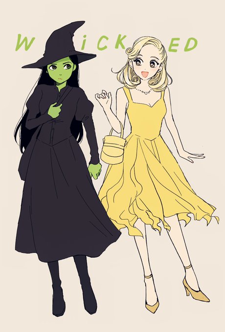 「green skin multiple girls」 illustration images(Latest)
