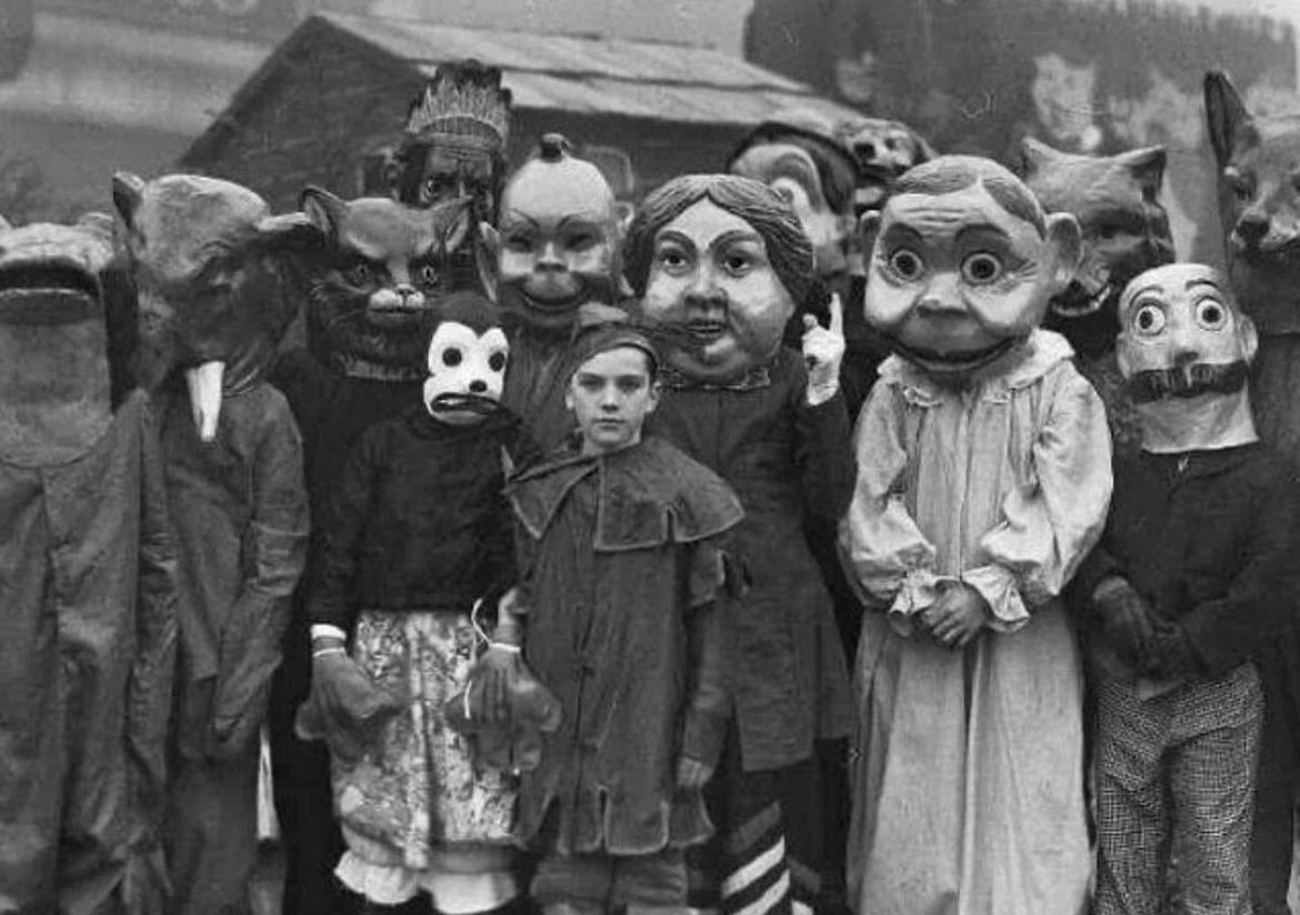 Halloween in the 1930s.