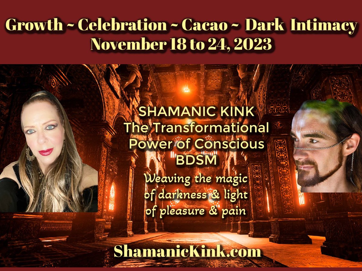 Francescadiva's tweet photo. Destination Resort Experience: ANCESTRAL HEALING ~ THE SHAMANIC MAGIC OF PLEASURE &amp; PAIN ~ CEREMONIAL CACAO https://t.co/Ml21Sd2mZH https://t.co/fXELSN0yxz