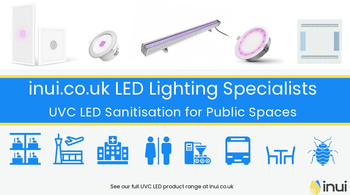 inui_uk's tweet image. UVC LED Disinfection can be important in keeping our home and working environments germ-free and safe. ✨✨

See our full range at ow.ly/zxk250JJlnV

#ledlighting #UVC #uvdisinfection #bedbugs #UVCLED #CleanAndSafe#germicial #returningtowork #CleanerSmarterBrighter