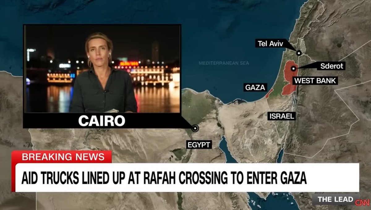 HonestReporting's tweet image. Oh dear, @CNN. Tel Aviv isn&apos;t in the Golan Heights and Sderot isn&apos;t in the West Bank. 🤦‍♂️

#MapFail
youtube.com/watch?v=FAPu4F…