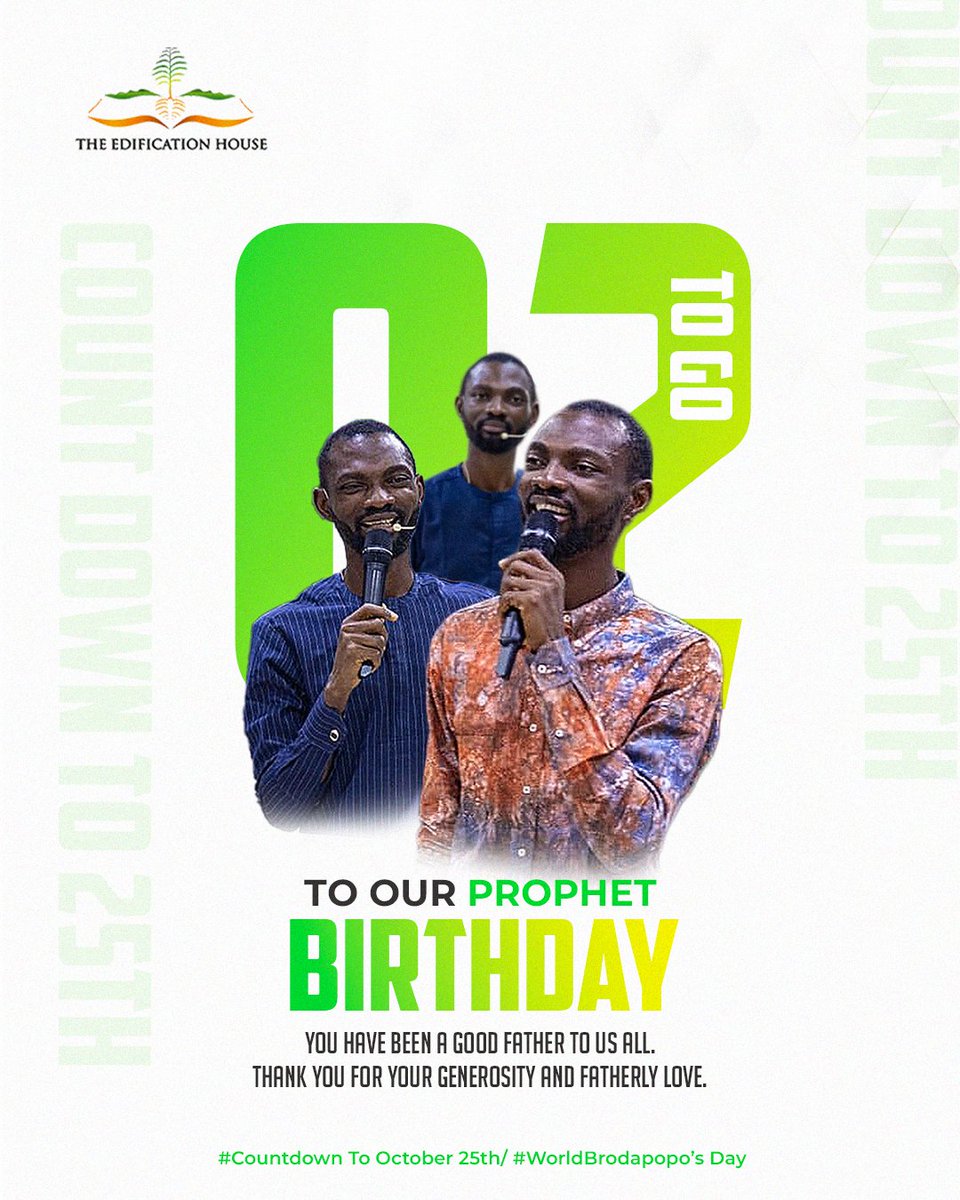 tehglobal_'s tweet photo. To Our Pastor Sir..
You've been a good father to us all.
Thank you for your generosity and fatherly love
#TheTeachingPriest
#TheBrotherPopo
#TheEdificationHouse https://t.co/WiMiwWpJsu