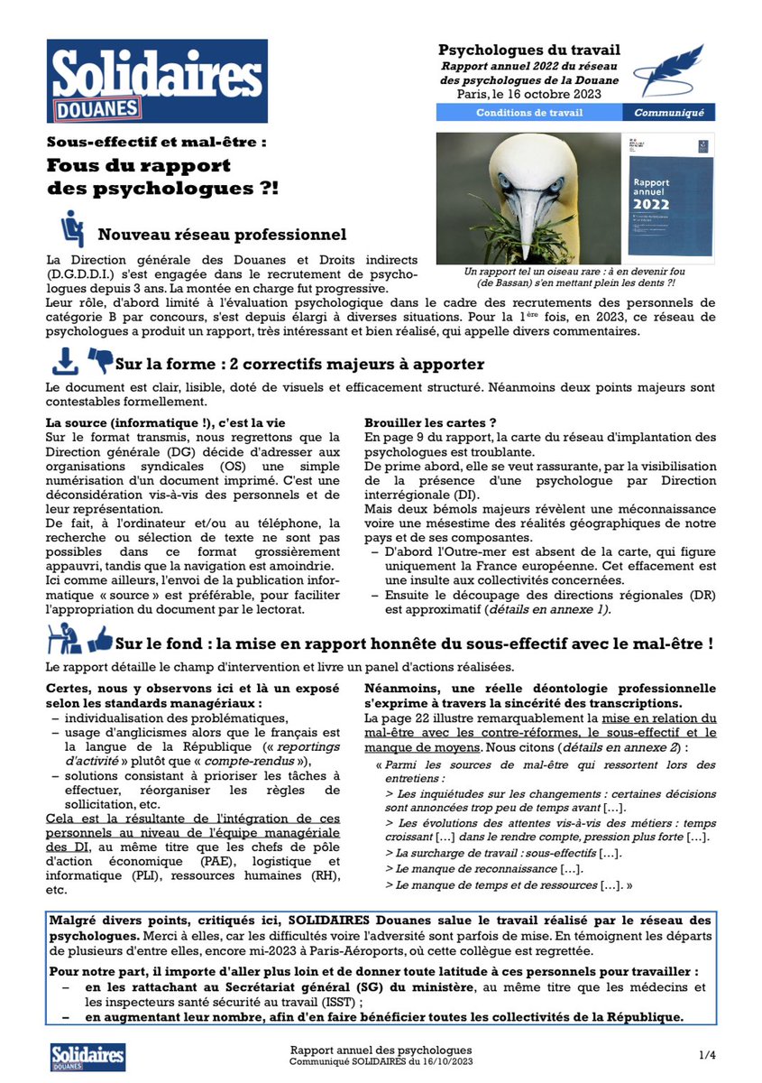 Solidaires DOUANES tweet media