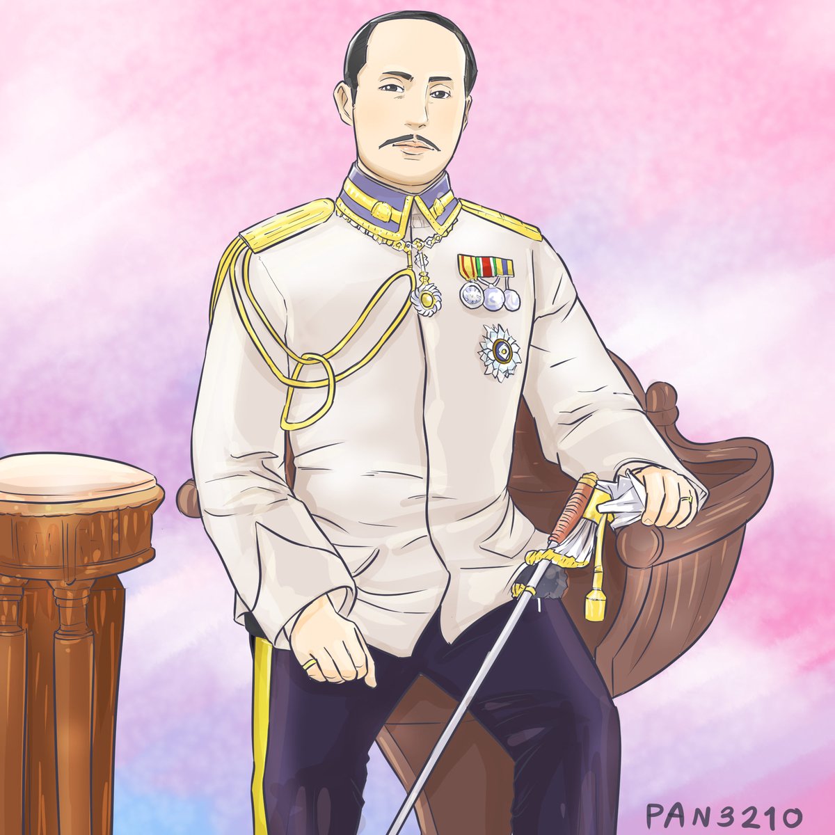 pan3210's tweet photo. ๒๓ ตุลาคม
#วันปิยมหาราช 

น้อมรำลึกพระมหากรุณาธิคุณ 
พระบาทสมเด็จพระจุลจอมเกล้าเจ้าอยู่หัว

ครับ https://t.co/9xPdqEHZuY