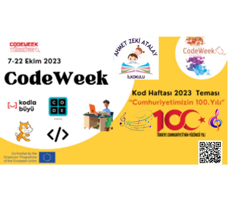 eu code week 2023 kapsamında #Cumhuriyetimizin100Yılı konusuyla biz de varız <a href="/ZonguldakMEM/">Zonguldak İl Millî Eğitim Müdürlüğü</a> <a href="/cevatcevik67/">Cevat Çevik</a> <a href="/alaplimem/">Alaplı İlçe Milli Eğitim Müdürlüğü</a> <a href="/AAtalayilkokulu/">Ahmet Zeki Atalay İlkokulu</a> <a href="/CodeWeekEU/">EU Code Week</a>