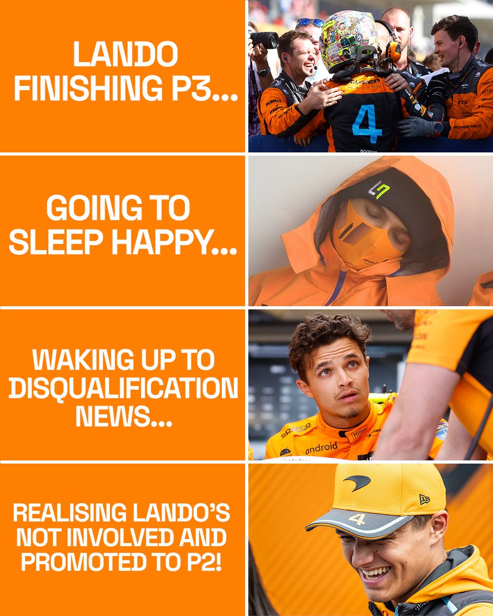 Every papaya fan who is waking up right now... 😅

#USGP 🇺🇸