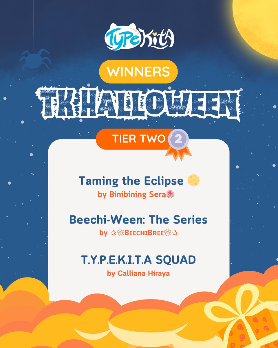 TypeKitaPH's tweet photo. TK HALLOWEEN CONTEST WINNERS UNVEILED! π
Congratulations once again to our exceptionally talented victors! ππ
But the excitement doesn't end here. Stay in the loop by following us on our socials!
#TypeKitaPH #TKHalloween https://t.co/vminRIZkfg