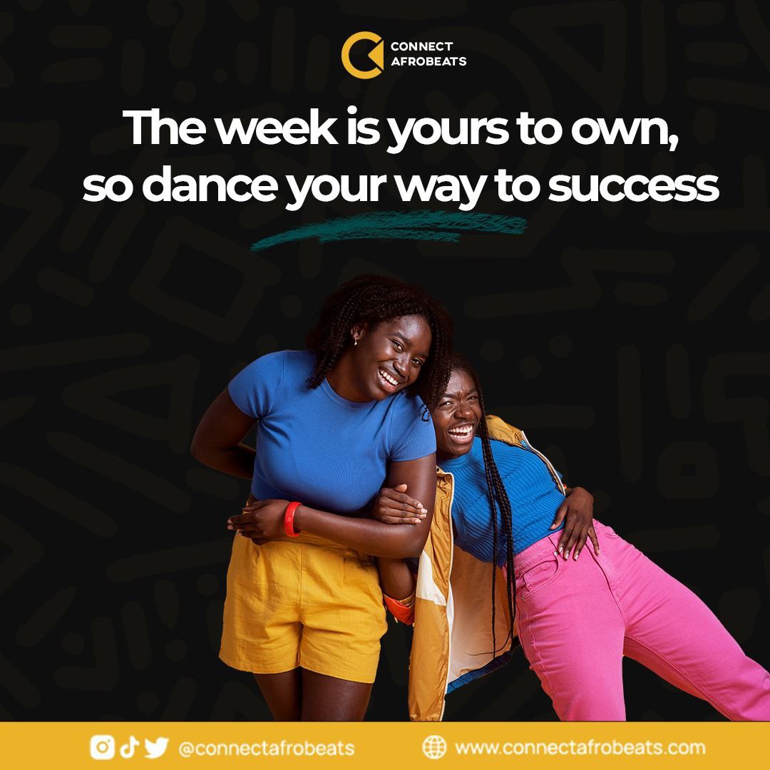 ConnectAfrobeat's tweet photo. Monday brings another endorsement and the opportunity to pick up where we left off!

🎶💃 #ConnectAfrobeats #AfrobeatsMotivation #MondayGroove #AfrobeatsLove  #MondayMelody #AfrobeatsMagic #MondayInspiration https://t.co/UiQR0ETKxZ