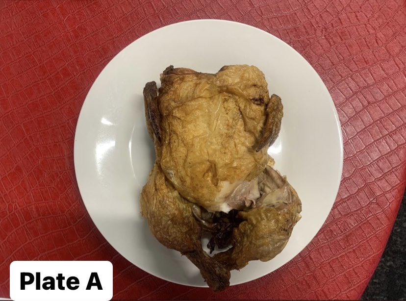 Yfm's tweet photo. Which plate do you think has the best full chicken?
#LastNumber
#TheWayUp https://t.co/fzWfdfsxdL