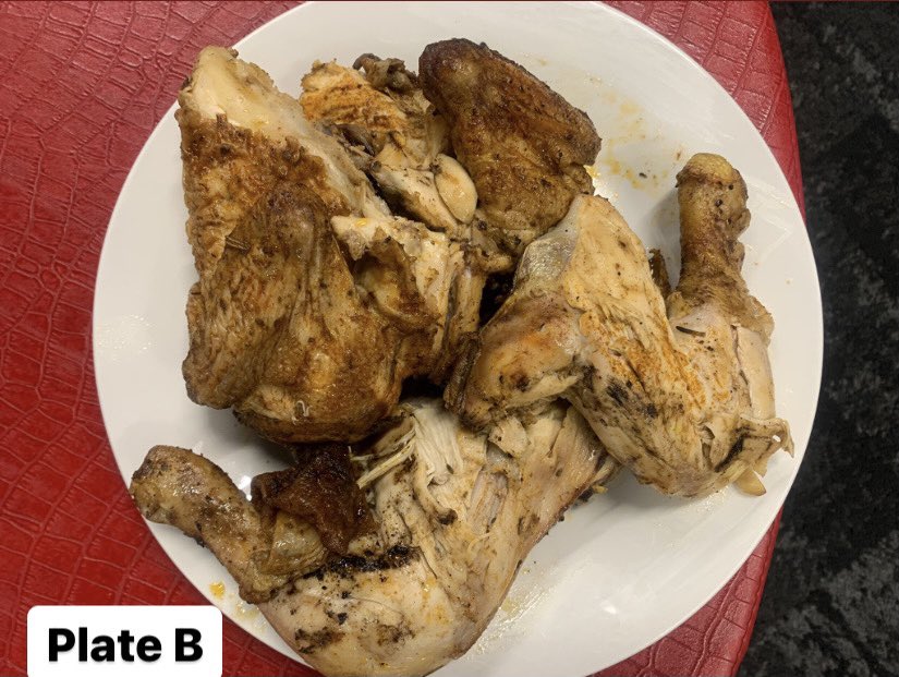 Yfm's tweet photo. Which plate do you think has the best full chicken?
#LastNumber
#TheWayUp https://t.co/fzWfdfsxdL
