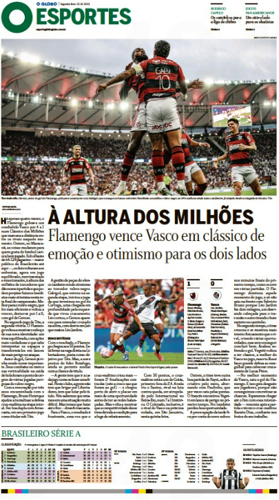 Repetindo :

Nada mudou no RJ !!!

#FLAXVAS #Flamengo #Vasco #VascoDaGama #futebol #FutebolNaESPN #FutebolEmPortugues #BOTxCAP #botafogo #CAP #CAMxCRU #Galo #GaloPaixaoNacional #Cruzeiro #INTxSAN