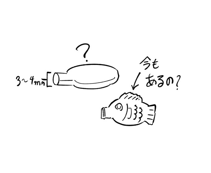 こういう口の直径が3~4mmぐらいの容器ってどこで手に入るかな?
魚の醤油差しとかサイズ的に近いけどこれって今でもあるの? 