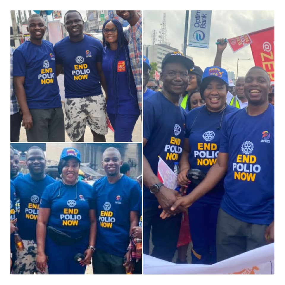 As we commemorated #WorldPolioDay on Saturday 21st Oct, our District Interact Chair, Rt. Pius Mbirozankya joined DG Ifeyinwa Rita Ejezie, DRR Mujeeb Abisogun, and other Rotarians from District <a href="/Rotary9110/">Rotary Lagos and Ogun</a> - Nigeria in a campaign to #EndPolio across the streets of Lagos and Ogun