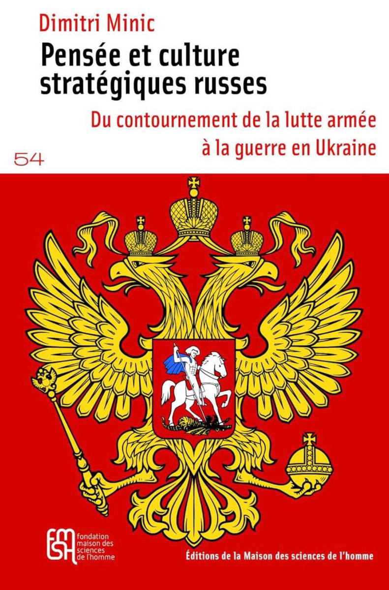 EdgTerre's tweet photo. #LecturedeVacances Pensée et culture stratégiques russes - du contournement de la lutte armée à la guerre en Ukraine, de @DimitriMinic
Issu de sa thĂšse, le travail dense mais riche de Dimitri Minic, chercheur Ă lâ@IFRI_, Ă©claire la pensĂ©e militaire russe des prĂ©cĂ©dentes dĂ©cennies https://t.co/UC1ZfwnALX