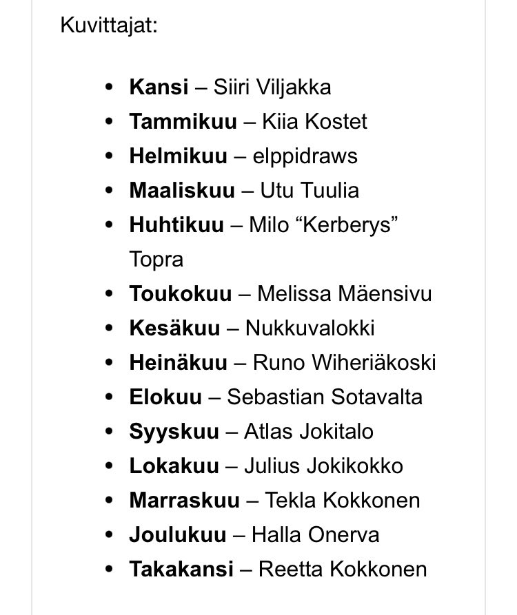 Sateenkaarikalenteri 2024 on nyt täällä! Hanki oma 14 sateenkaaritaiteilijan taidonnäytteesi osoitteesta kehraaja.com/tuote/kehraaja…