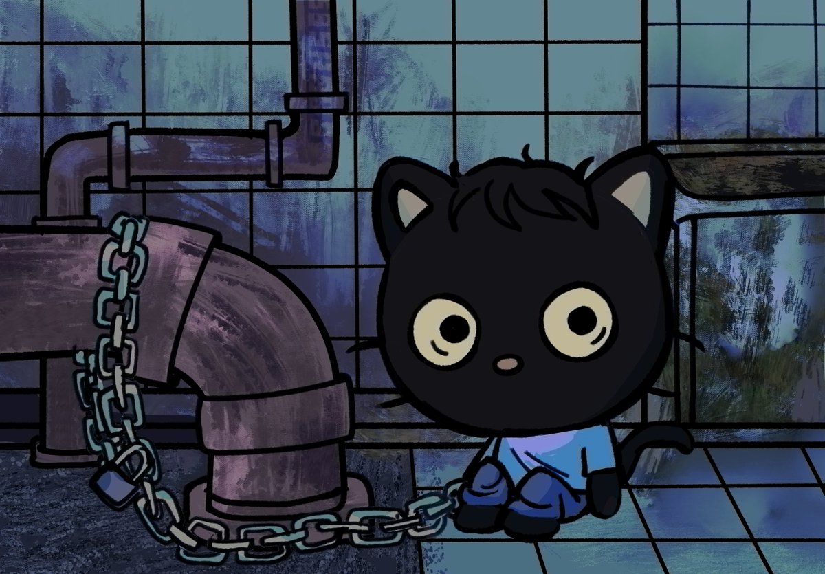 He doesn't want us to cut throught our chains, he wants us to cut throught our feet