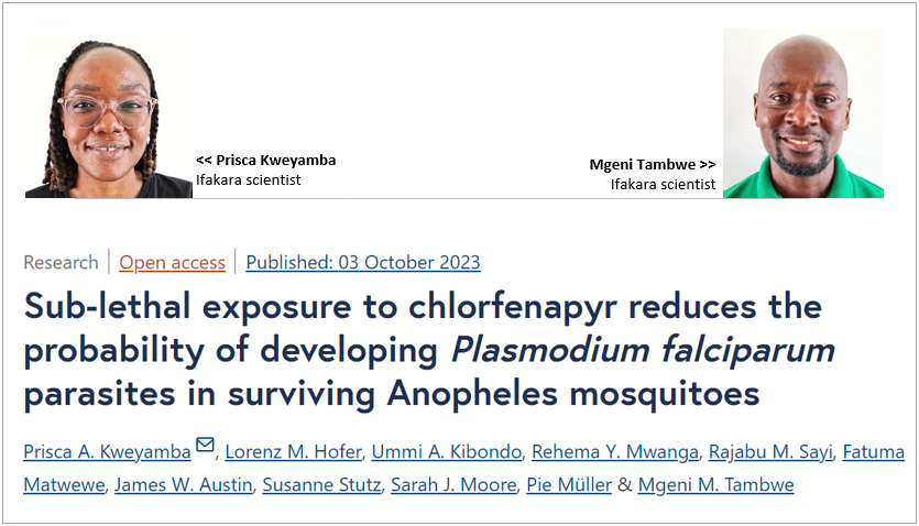 🔬CONFIRMED:
New insecticide can kill resistant malaria-mosquitoes
 
🦟 In an effort to address the issue of malaria-mosquito resistance to treated bed nets, scientists <a href="/ifakarahealth/">Ifakara Health Institute</a>, <a href="/SwissTPH/">Swiss TPH</a>, and partners, have now confirmed that a new insecticide, “chlorfenapyr,” can both
