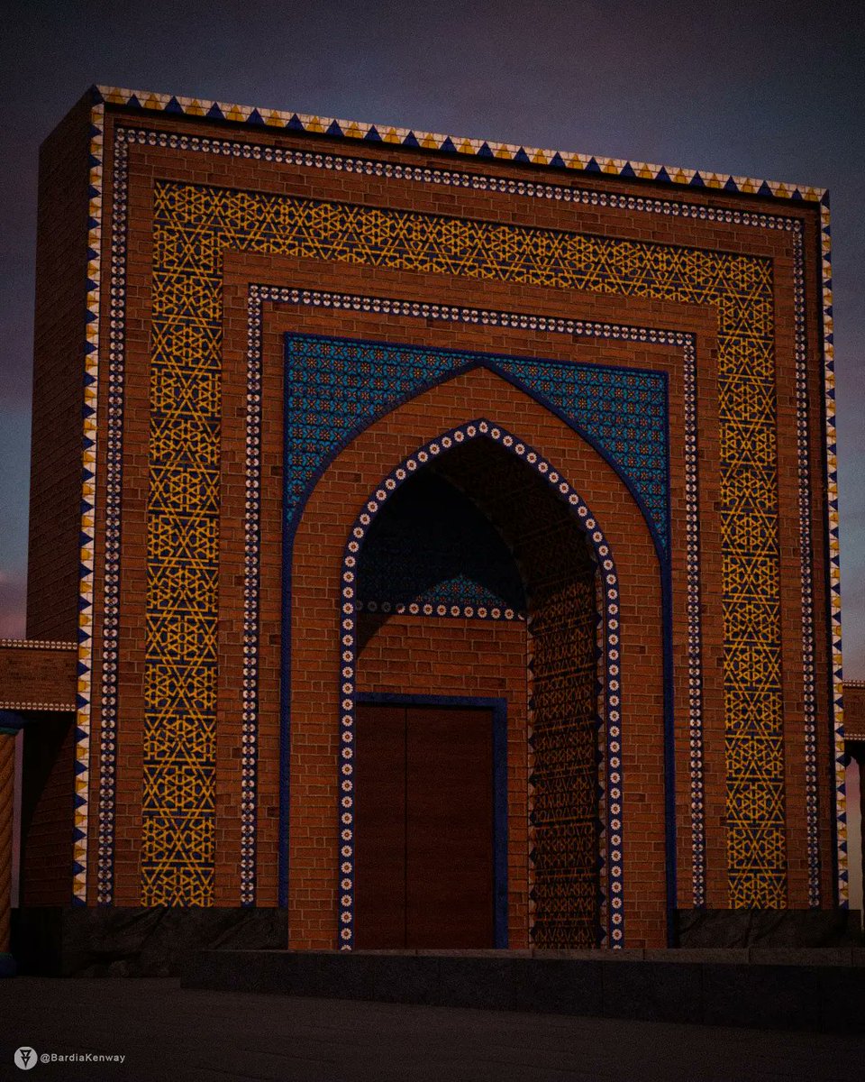 BardiaProjects's tweet photo. The Persian Architecture 
#Architecture #Persia #Persian #3d #blender #cgi #nft https://t.co/oE2jA0lmZe