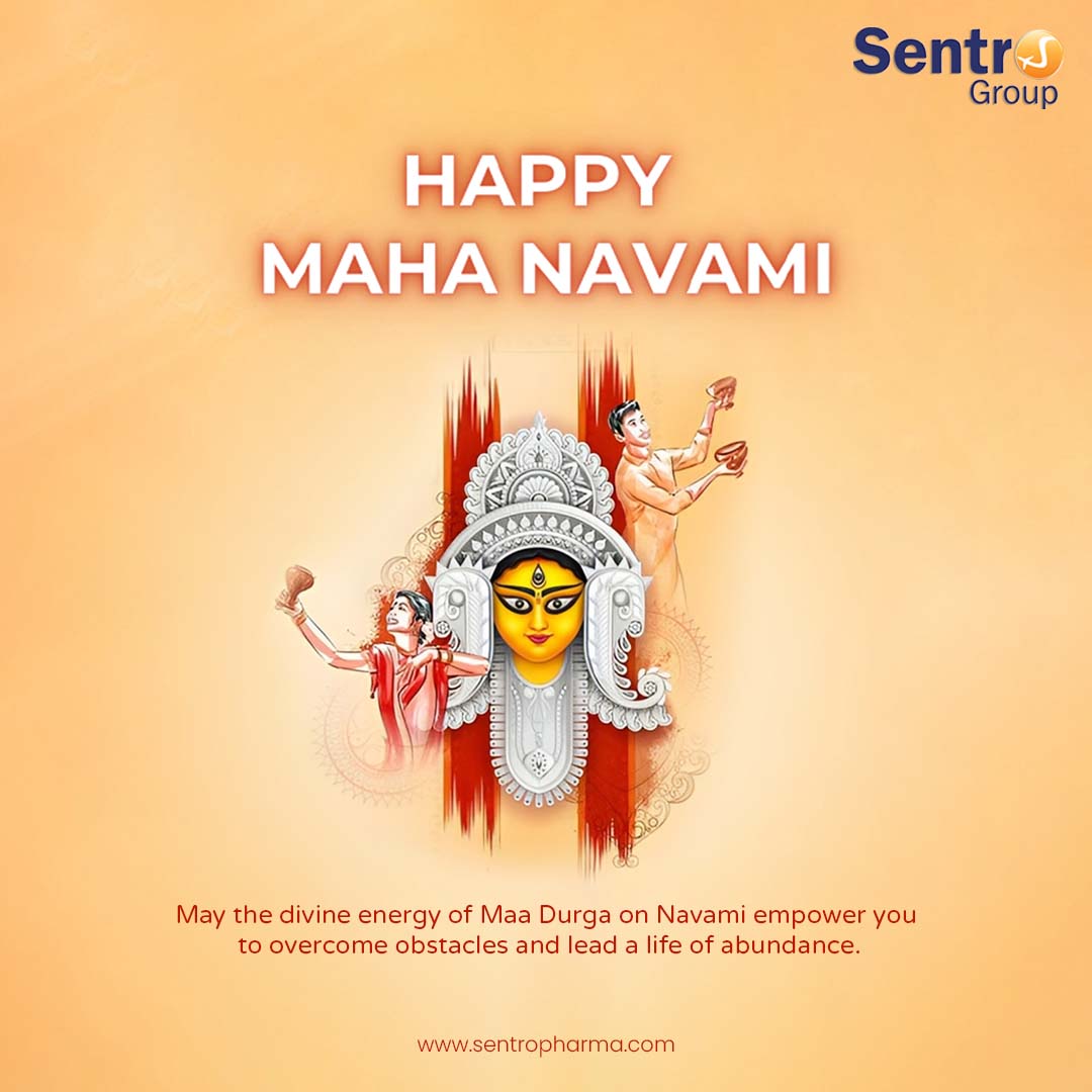sentrogroup's tweet photo. May the divine energy of Maa Durga on Navami empower you to overcome obstacles and lead a life of abundance.

#mahanavami #navratri #durgapuja #navami https://t.co/X4fkhHc3i1