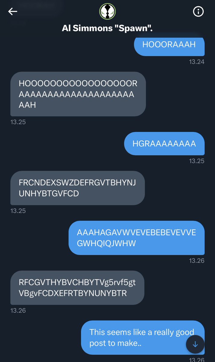 This is a highly intellectual conversation..