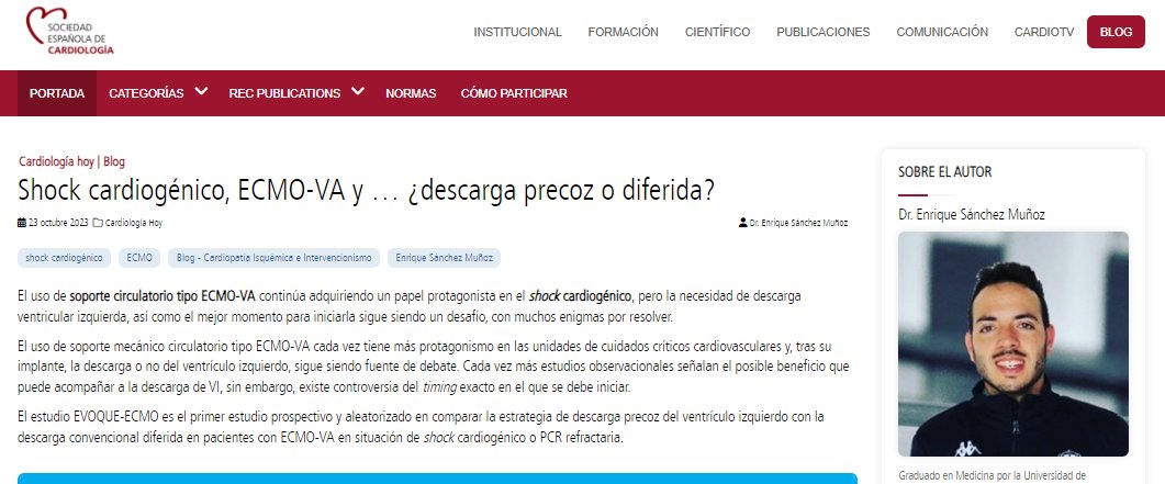 Soc Esp Cardiología tweet media