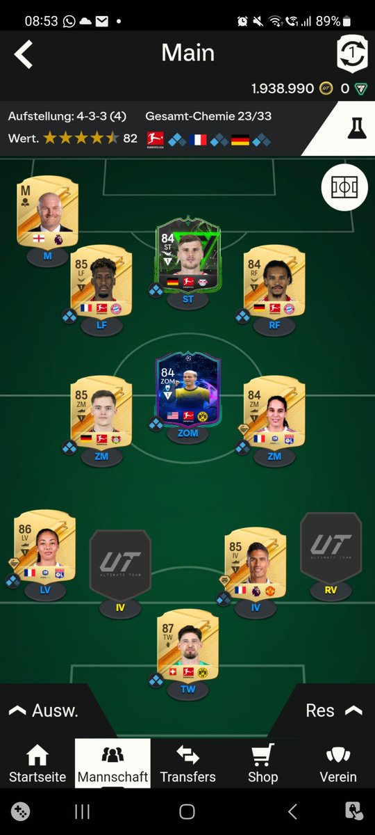 mcgaffel1's tweet photo. Das erste Fifa seit Jahren was nicht in Woche 1 tot gepatched wurde.
Gameplay macht sogar Spaß und endlich funktioniert nicht alles remote.

WL Ergebnisse:
11-9
15-5
14-6 

Werner und Reyna sind absolute Maschinen.

Icon SBC hat Veron ausgespuckt und als Zugabe den netten Herren. https://t.co/vzuTP8pJYz