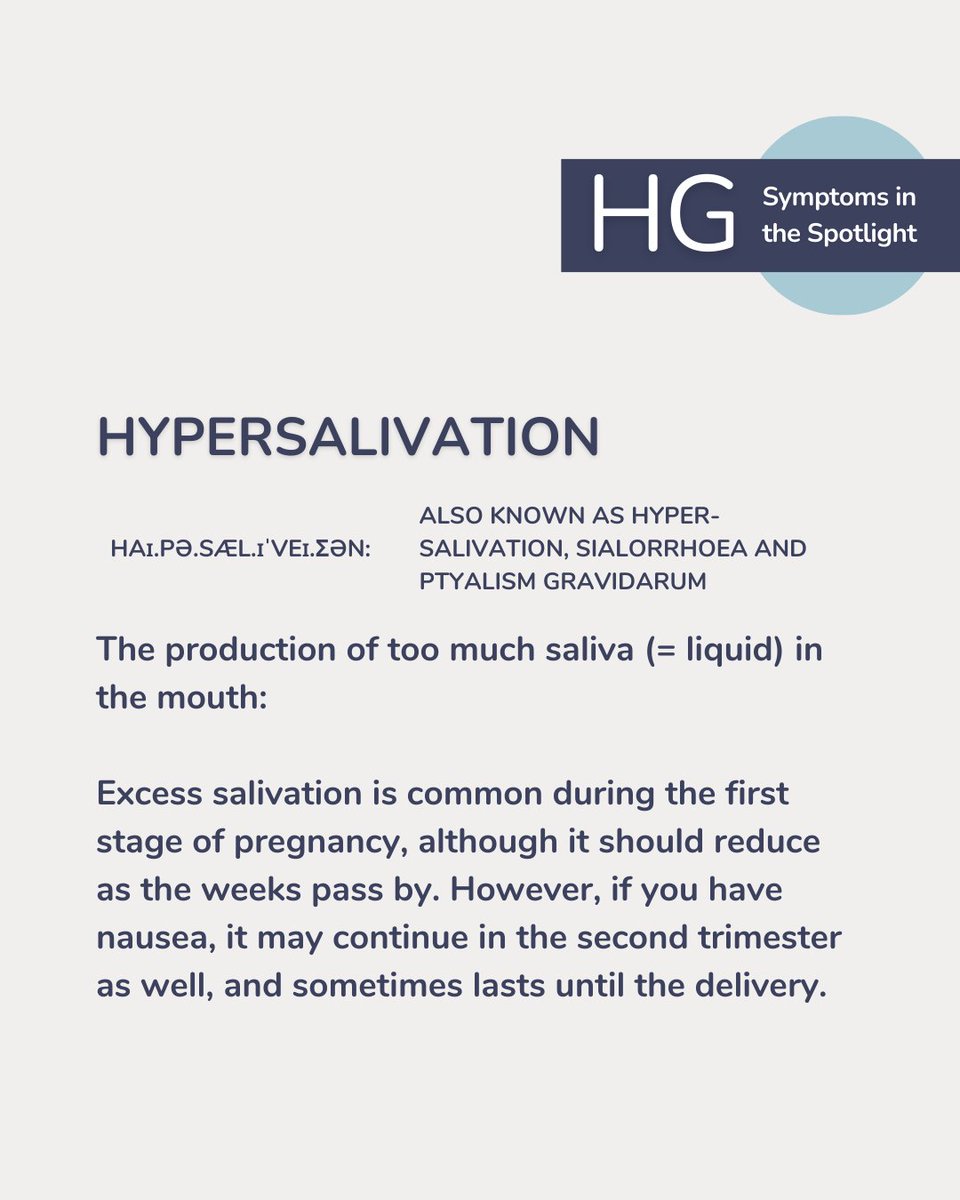 HGSupportUK's tweet image. Join us this week to spotlight hypersalivation, a lesser-known yet significant symptom of hyperemesis gravidarum. Let&apos;s understand, support, and navigate together. #HGawareness #PSSupport #PSSymptomsInTheSpotlight