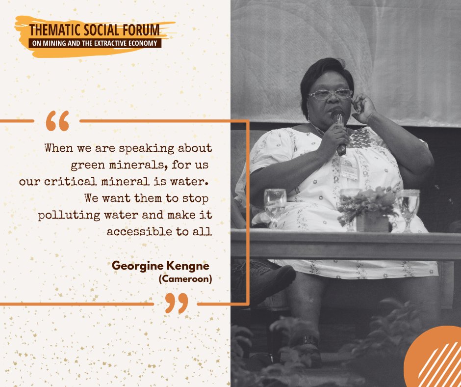 The Thematic Social Forum on Mining & Extractivism tweet media