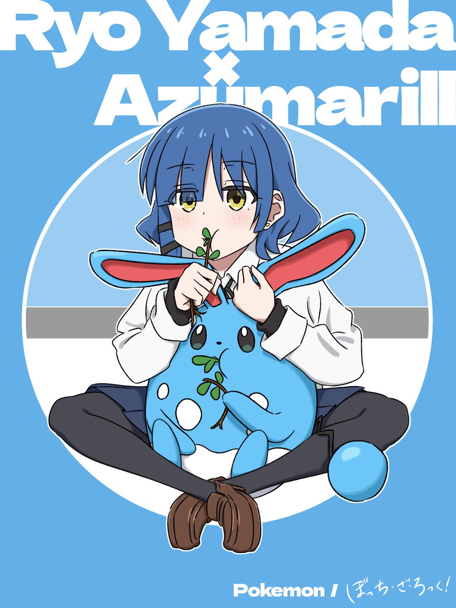 oekaki_bibbi's tweet image. #ぼっち・ざ・ろっく
結束バンド × ポケモン