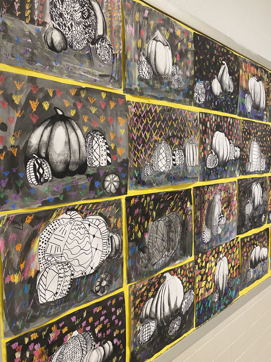 CMBpirates's tweet image. Our Students have been busy with Fall Themed Artwork …. #anchoredtogether #fallart #fcps1arts